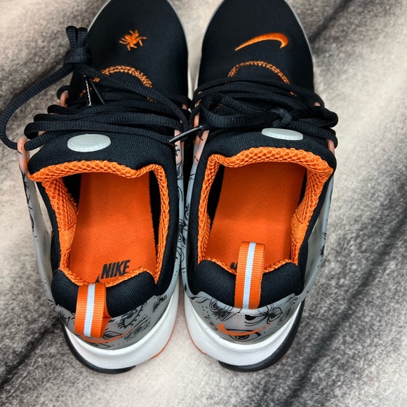 { Nike } Air Presto Premium Black/Starfish/Sail Sneakers - Picture 4 of 8